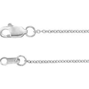 Gold Cable Link Chain 18